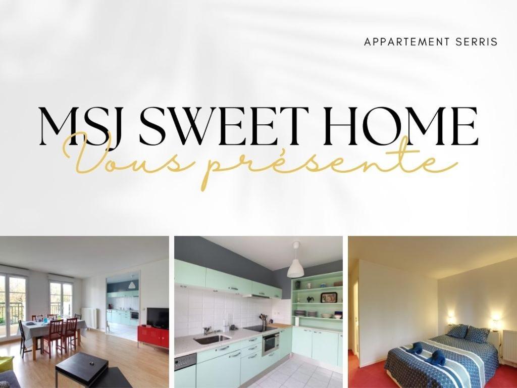 Cosy Appartement - Val D'Europe - Vallee Shopping - Disney Serris Exteriör bild