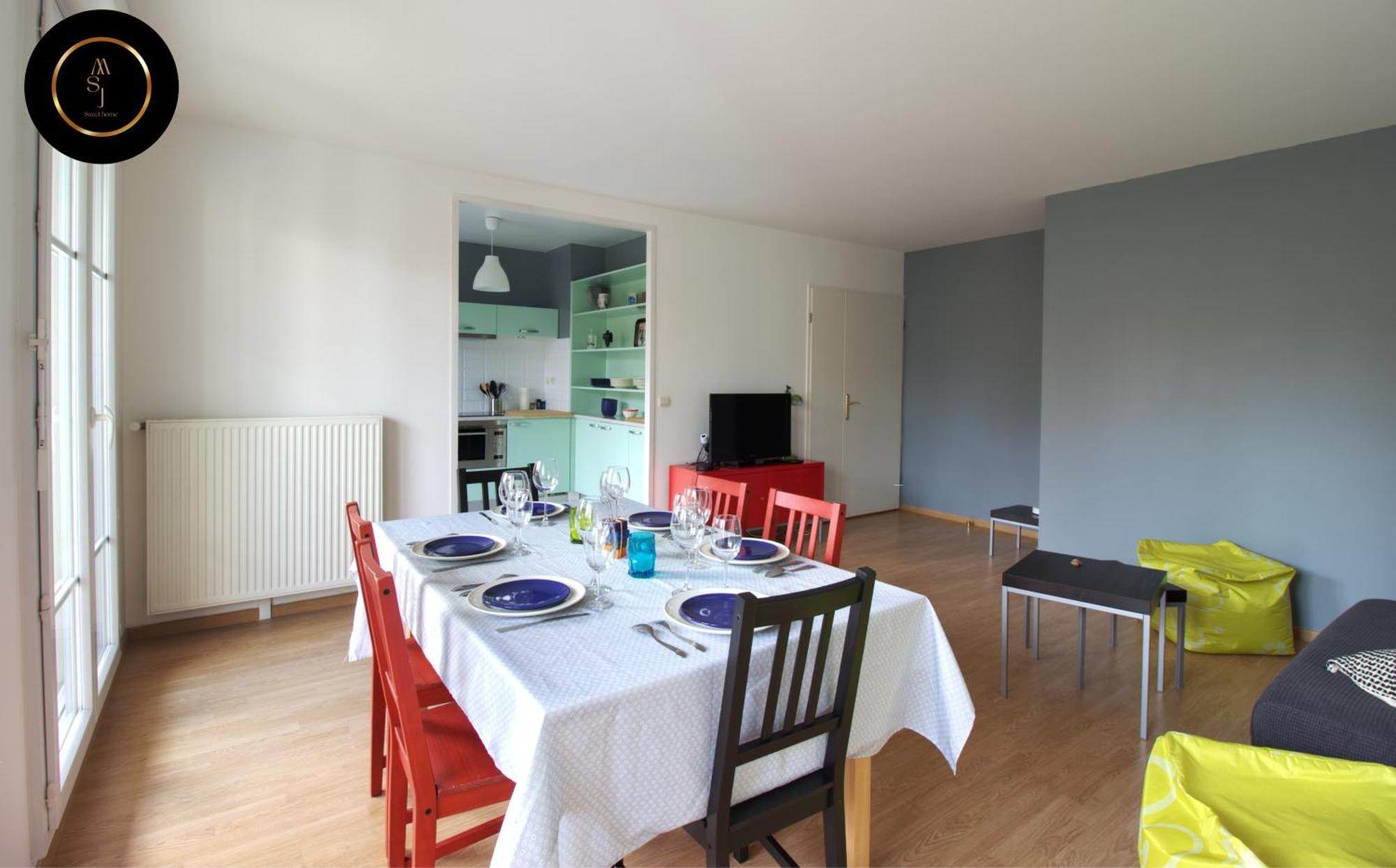 Cosy Appartement - Val D'Europe - Vallee Shopping - Disney Serris Exteriör bild